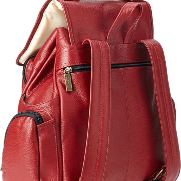 Claire Chase Travel Rose Red Backpack - Picture 5 of 6